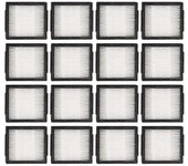 Filtro HEPA de repuesto de 16 piezas para el kit de accesorios de filtros HEPA de aspiradora robótica Combo J7 + J9 + Como se muestra