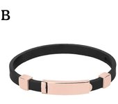 Pulsera antiestática La correa de muñeca para exteriores evita las pulseras antiestáticas 1pcs oro rosa