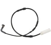 Sensor de freno izquierdo del eje delantero del coche Sensor de desgaste de las pastillas de freno 34352283335 para 1 Serie 3 E82 E90 E92 E93 Negro