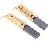 Escobilla de carbón del motor eléctrico de la lavadora,Escobillas de inserciones de carbón del motor de la lavadora L94MF7 para-En stock Oro negro