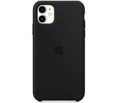Funda de teléfono de silicona para Iphone 11 Negro