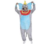 Pijamas de cuerpo completo para mujeres dibujos animados Kigurumi Dumbo Onesie para adultos elefante anime pijama de una pieza traje de disfraces d...
