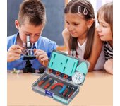 Kids Science Magnet Set Bar Ring Horseshoe Compass Car Kit Herramientas de experimentos educativos para niños