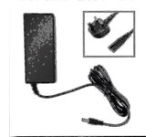 Jtgg Fuente de alimentación WJTG 24v compatible con el volante de carreras Logitech G25, G27, G29 TAOJ