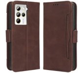 Para HTC U23 Pro 5G Múltiples ranuras para tarjetas Cubierta del teléfono celular Estuche de cuero de la PU con billetera de soporte Multicolor Sty...