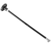 Accesorios del telescopio astronómico Varillas de palanca de recorte para herramientas de telescopio 80EQ 80DX EQ1 EQ2, Si largo Negro