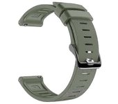 Para pulsera ajustable Polar Grit X Band Correa de reloj inteligente de silicona deportiva -JA Verde del ejército