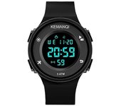 NUEVO reloj deportivo digital para hombres esfera luminosa relojes de pulsera casuales correa de goma reloj de moda reloj de pulsera impermeable pa...