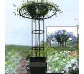 Enrejado De Jardín Para Plantas Trepadoras Y Flores, Enrejado De Plantas De Metal Para Uso Al Aire Libre snngv 90cm