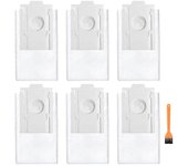 Bolsas de polvo de vacío de 7 piezas para -RDB95 Jet Bot + Jet Bot AI+ Robot Vacuum Clean Station Accesorios Piezas Como se muestra