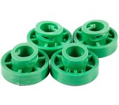 4 x juego de rodillo guía del regulador de elevalunas eléctrico delantero para Saab 9-5 9-3 900 Verde