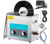Vevor Limpiador ultrasónico de discos de vinilo 6L 40kHz Máquina de limpieza ultrasónica de vinilo