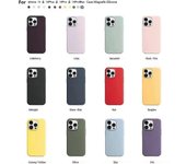 Funda de silicona con Magsafe para Apple-iphone 14/14 Pro / 14pro Max Case Baya del saúco For IPhone 14