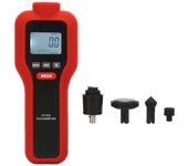 Medidor de velocidad de mano sin contacto 2-99999 y contacto 2-19999 LCD Tacómetro digital Tach Girar