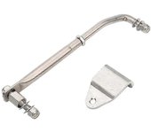 Varilla de enlace de dirección del motor fuera de borda Brazo de dirección de servicio pesado Longitud ajustable adecuada para marinos de 15 HP a 2...