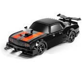 Control remoto del coche rc drift car 1:16 escala 4WD 18 km / h Vehículo modelo de alta velocidad 2.4ghz con luces LED Spray neumático de goma Raci...