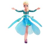 Led Magic Flying Fairy Princess Doll Control remoto Juguete volador Carga USB para niños Regalos MTS de alta calidad Reina de hielo