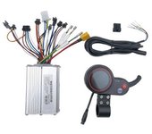 Controlador de scooter eléctrico de bicicleta de 48 V / 20 A 600 W con velocidad de pantalla LCD del acelerador para bicicleta BLDC Motor S Como se...