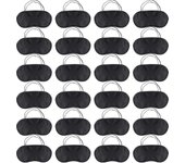 24 Pack Sleep Eye Mask Shade Cover, Soft Blindfold Travel Sleep Cover Cómodo