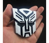3D Autobot Transformers Metal Autobot Trasero Maletero Maletero Guardabarros Lateral Emblema Insignia Calcomanías Calcomanías para Accesorios de Es...