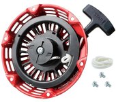 Conjunto de arranque por tracción para GX200 GX160 5.5 6.5HP Motor con trinquete de varilla curva 28400-Z4M-306ZB 27400-Z1