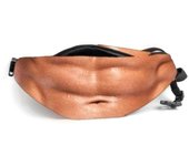 Papá Beer Belly Fun Bag Gift 3D Men's Beer Belly Waist Bag Christmas Birthday Party Halloween 7- Musc