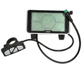 Protocolo 5s 24v 36v 48v lcd C600 pantalla grande de 4 pulgadas pantalla eléctrica pantalla eléctrica con con-yujia a prueba de agua