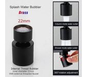 Cabezal rociador de grifo de rotación universal 1080 de todo metal al 99% para extensor aireador burbujeador boquilla grifo de cocina lavabo brazo ...