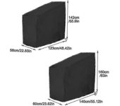 Funda protectora impermeable en tela Oxford para bicicleta estática - Vertical