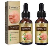 2 piezas de aceite esencial de psoriasis aceite anti-picazón aceite esencial de tratamiento calmante de la piel del cuerpo