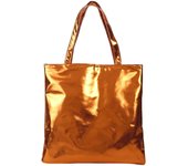 Bolso de hombro Woemn Superficie lisa y brillante Cierre de cremallera de color sólido de gran capacidad Bolso de estudiante portátil ligero de pie...