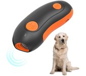Repelente de perros ultrasónico de mano Entrenador de perros Entrenamiento ultrasónico de perros Tapón de corteza ultrasónico