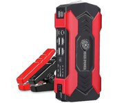 Nuevo arrancador de salto de coche 2023, Bmatwk 2500a Peak 23800mah Arrancador de batería de coche portátil hasta todo el motor diesel de gasolina ...