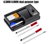 mickcara Inyector de cigarrillos eléctrico totalmente automático Hine Varios tipos 5.5 / 6.5 / 8.0 mm Rodillo de tabaco Rolg Envoltura Fabricante d...