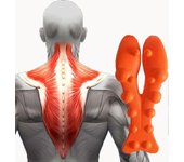 Masajeador de puntos gatillo trapezoidales, corrector de postura, herramienta de liberación suboccipital para aliviar el dolor de espalda superior,...