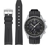 Correa de reloj Moonswatch - Reemplazo de caucho suave de 20 mm para Omega X Swatch