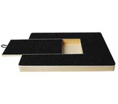 Dog Nail Paw Scratch Pad - File Trimmer Board Trimming Scratcher Box Emery Sandpaper Filing Scratch