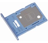 Para Samsung Galaxy A15 5g A156 Dual Sim Card Traga Ranura OEM Pieza de repuesto (sin logotipo) zxin Azul