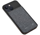 Para iPhone 13 mini 5.4 pulgadas 6800mAh Estuche de carga portátil Oxford Cloth Batería externa