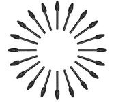 20 piezas de puntas de repuesto puntas de bolígrafo compatibles con todos los monitores gráficos de dibujo de la tableta de dibujo de la batería de...