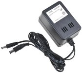 Cargador de CA de 9 V Adaptador de fuente de alimentación Compatible Nintendo SNES Sega Genesis Mega Drive Negro US Plug