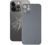 Tapa de batería trasera de vidrio de fácil reemplazo para iPhone 13 Pro Max Grafito