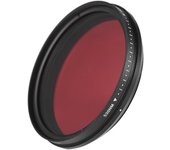 62mm Adjustable Infrared Filter IR Pass X-Ray Lens Filter Variable from 530nm to 750nm Compati