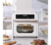 Heker Horno tostador de freidora de aire inteligente, blanco