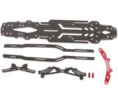 Kit De Actualización De Fibra De Carbono Y Aluminio Para Mst Fxx 2.0s 1/10 Rc Drift Car Kit De Marco De Suspensión De Chasis Rc De Alta Precisión N...