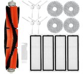 Para Xiaomi S10 + / S10 Plus Robot Aspirador Piezas de repuesto Accesorios Cepillo lateral principal Filtro Hepa Mopa Paño de trapo Como se muestra