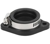 Adaptador de carburador de motocicleta Goma negra Colector de admisión Carburador Boot para KEIHIN KOSO OKO 60?29mm / 2.36?1.14in YEMAA