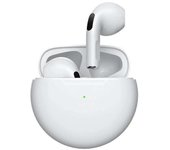 TWS Pro6 Bluetooth Headphones Mini Wireless Earpone para , Android, Dispositivos Blanco
