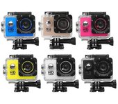 Nueva mini cámara de 12MP Gopro HD 1080P 32GB Deportes al aire libre a prueba de agua 12MP SJ4000 Gopro Cámara 4 K para cámara de video de acción G...