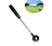 Recuperadores de bolas de golf telescópicos, recogedor de bolas de golf retráctil de acero inoxidable, herramienta de succión de garra de agarre de...